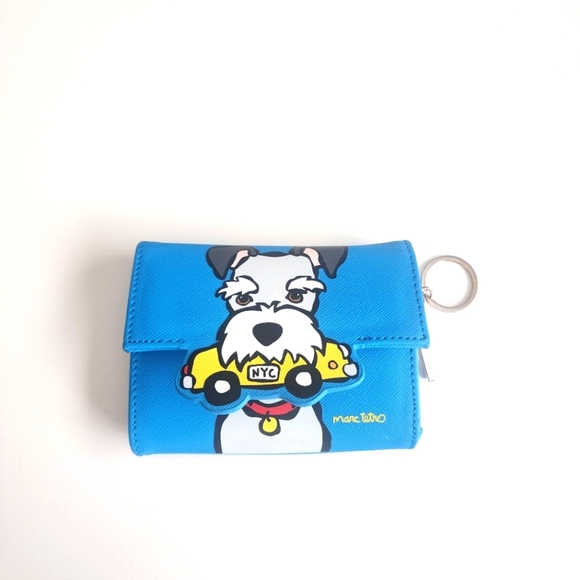 Marc Tetro NYC Edition Schnauzer Dog Wallet - Picture 1 of 5